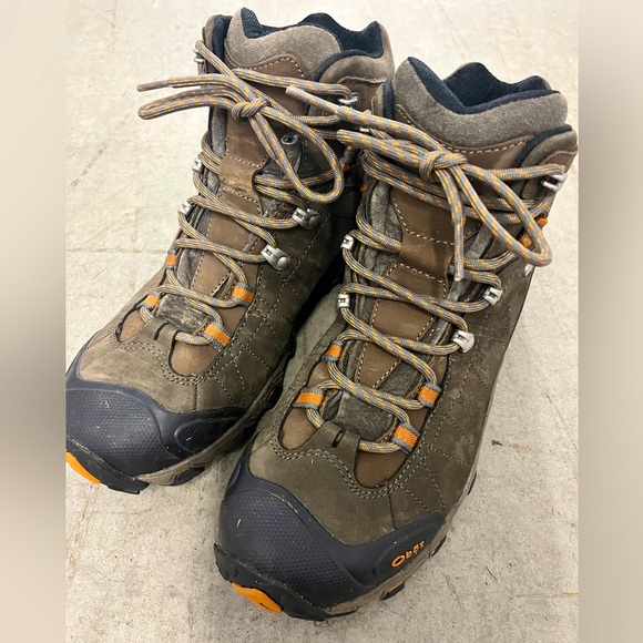 Oboz Shoes Oboz Mens Bridger Mid Waterproof Hiking Boots Us Size 9